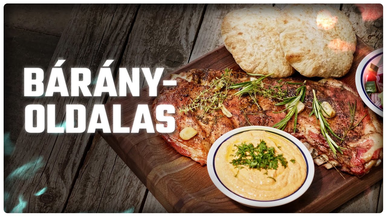 ZEUSZ AJÁNDÉKA ⚡🐑 Kamadóban készült BÁRÁNYOLDALAS 🥩