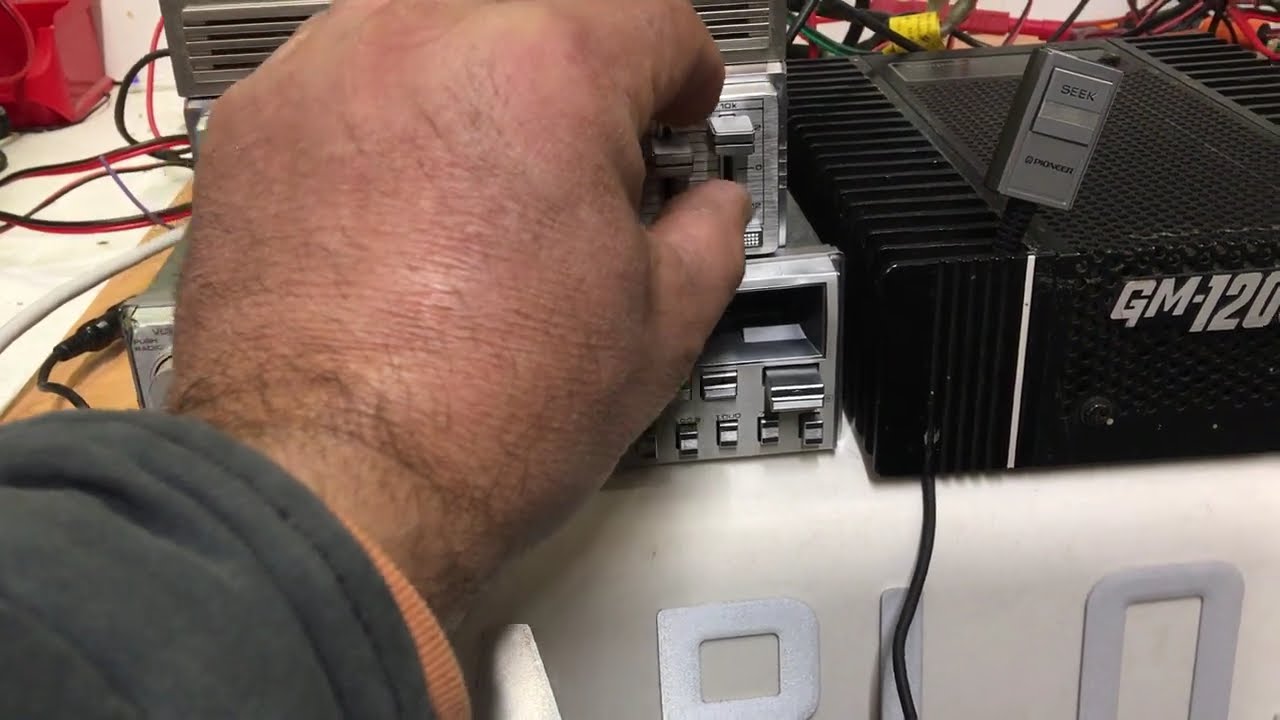 Restauration Pioneer Kex73-Cd5-Gm120-Gm4+Remote