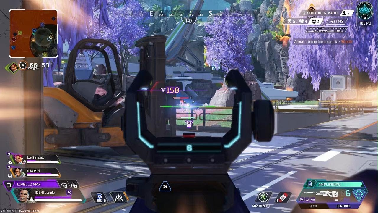 Apex Legends_Road to diamante da darudo... ci hanno chiusooooo :(