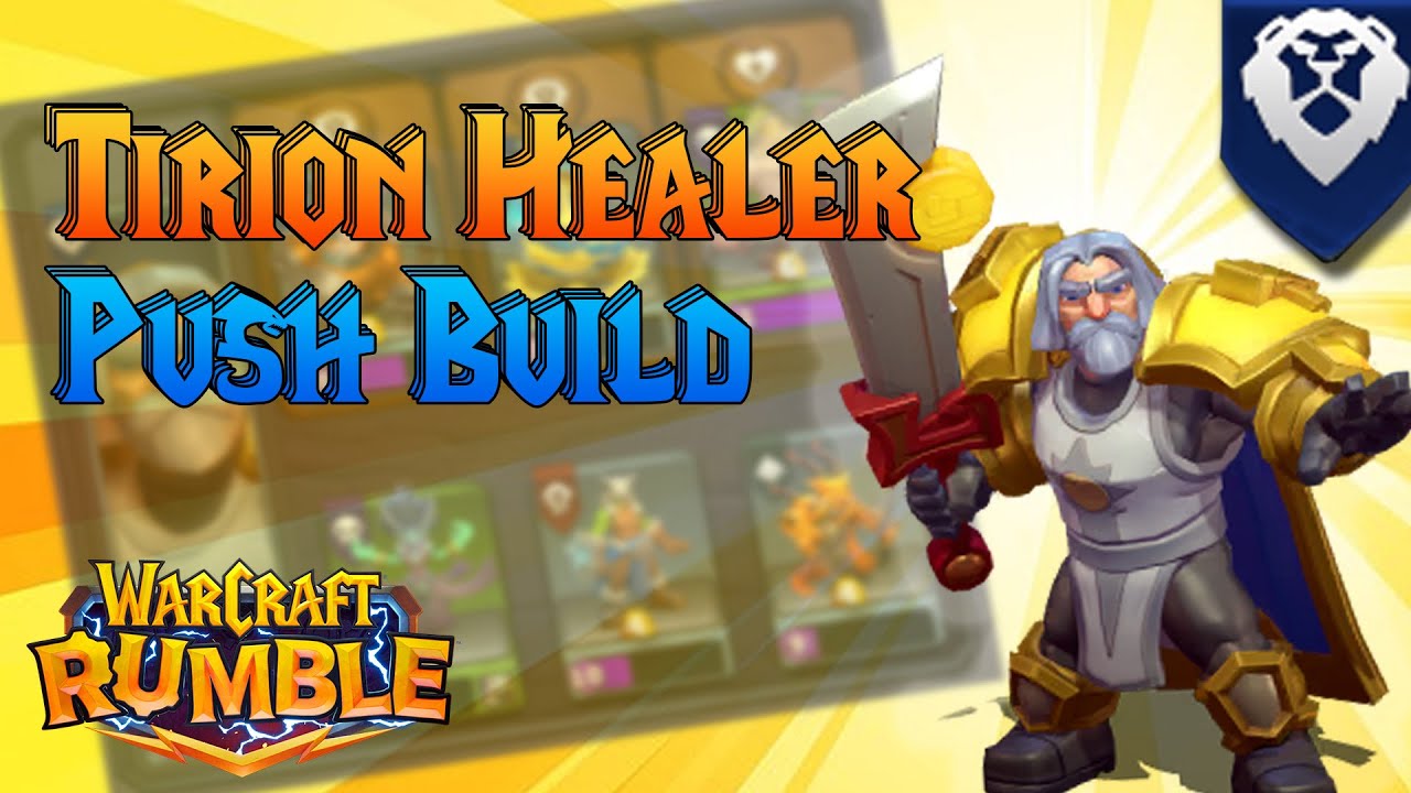 Tirion Heal Deck for EASY wins! - Warcraft Rumble