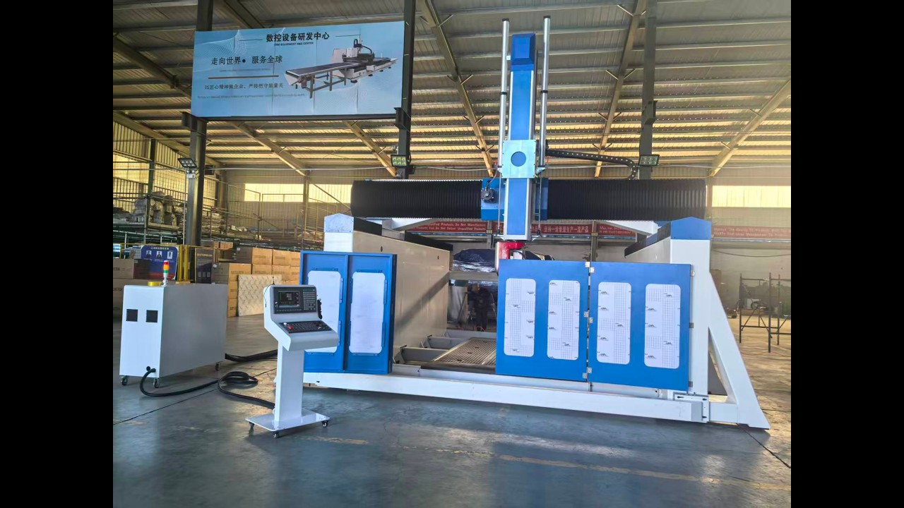 Record every step of machine production, testing and processing for customers, 5 axis cnc milling.