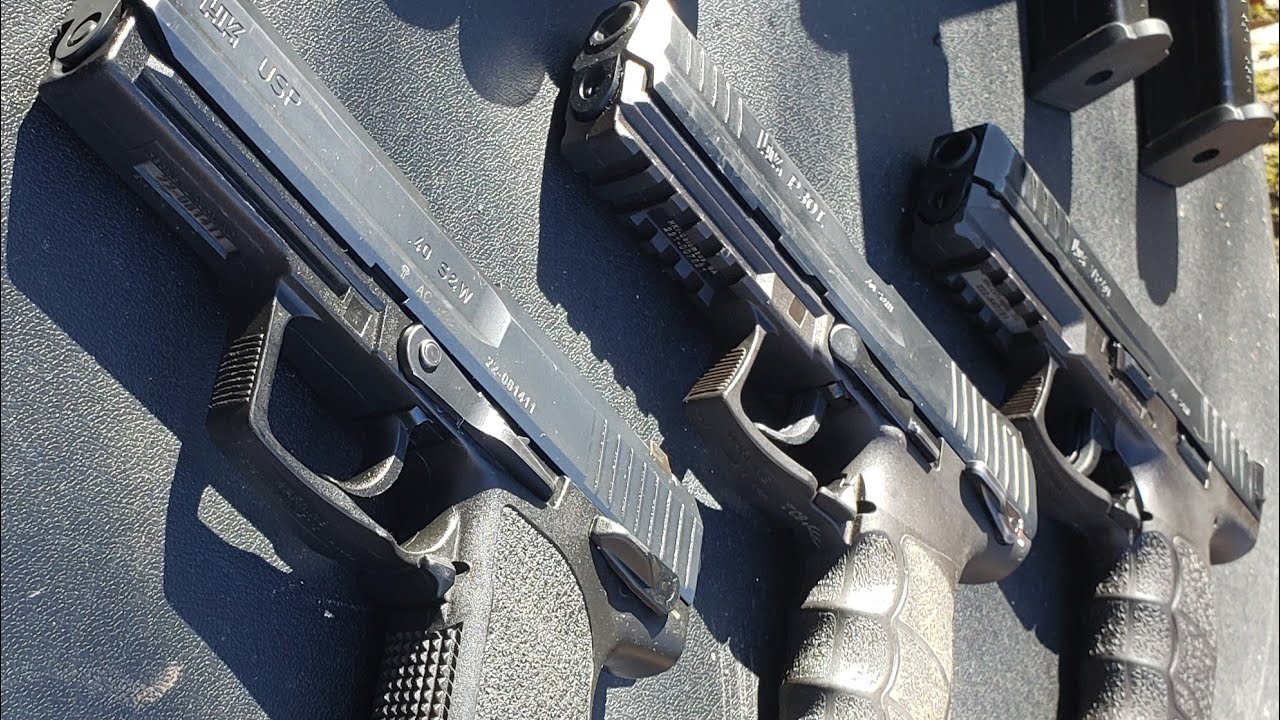 HK 40 Caliber Pistol Lineup