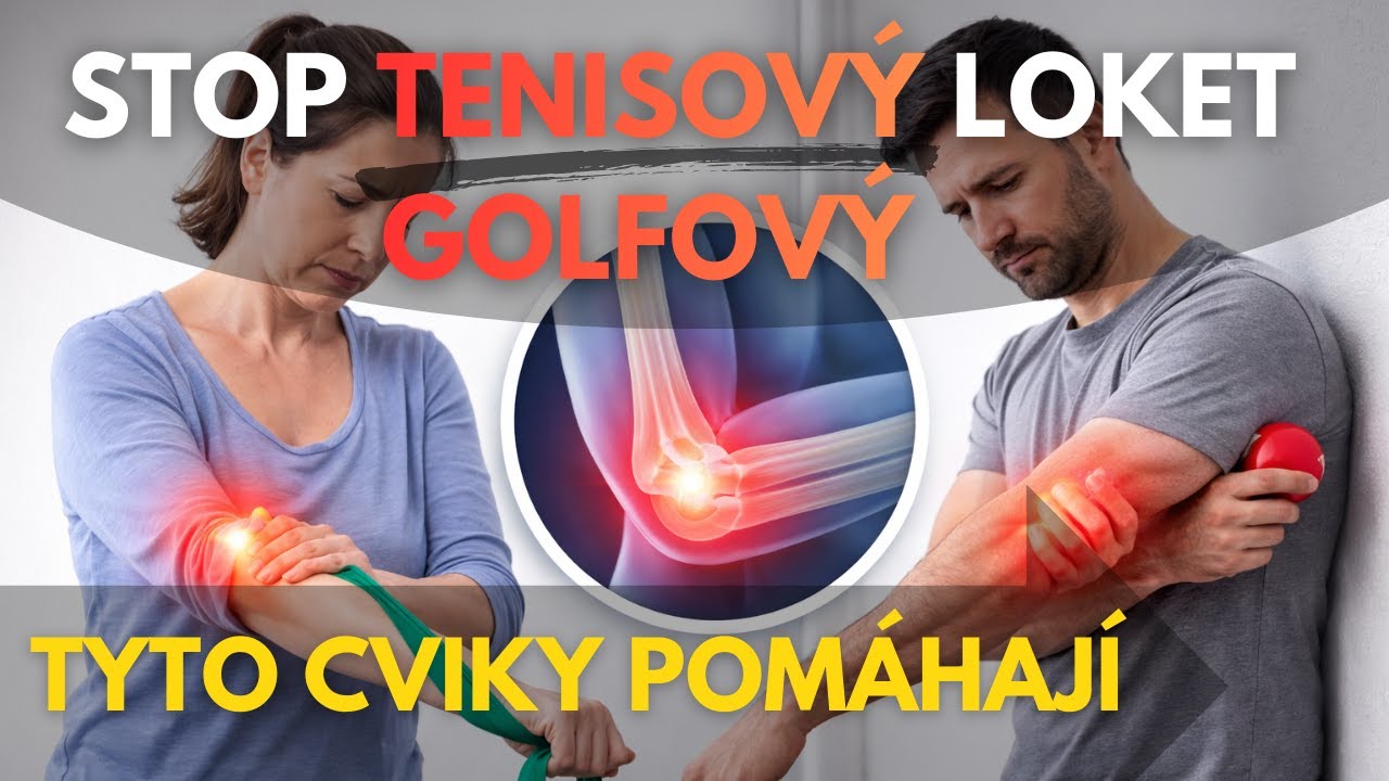 Co dělat při bolesti lokte + cviky, které pomáhají hned
