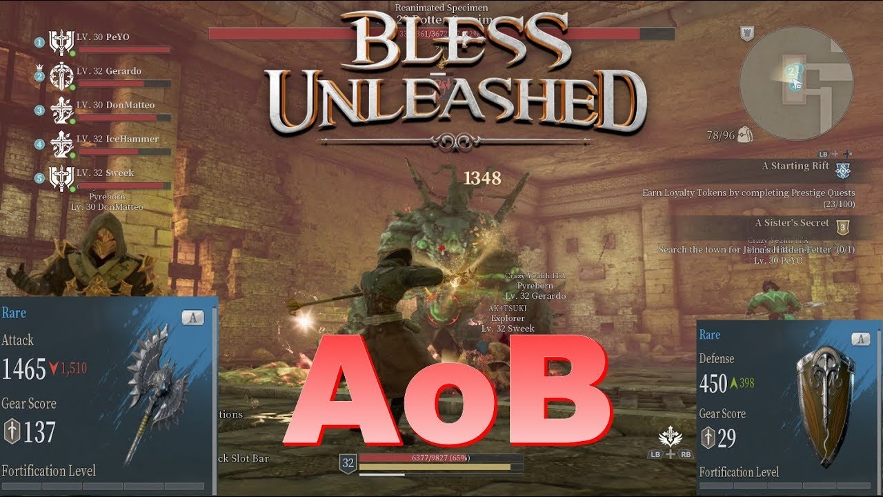 Bless Unleashed | دنجن التر اوف بلود اقوى دروع واسحلة