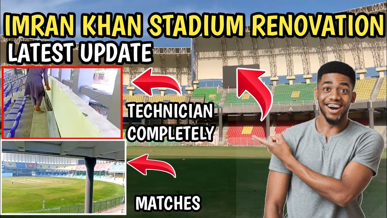 A Closer Look at Imran Khan Cricket Ground Peshawar 🔥 | Imran Khan Cricket Stadium latest Update 🏟️.
