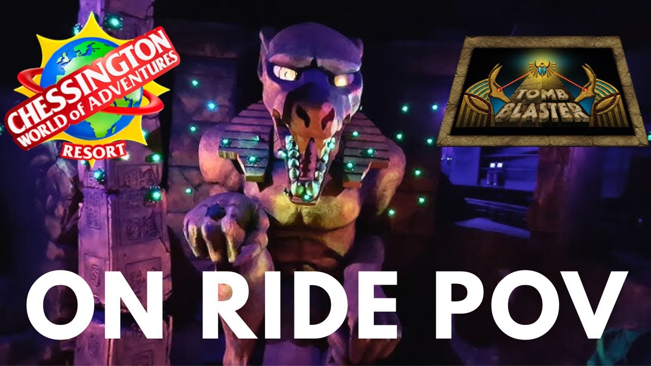 Tomb Blaster | Chessington World of Adventures | On Ride POV