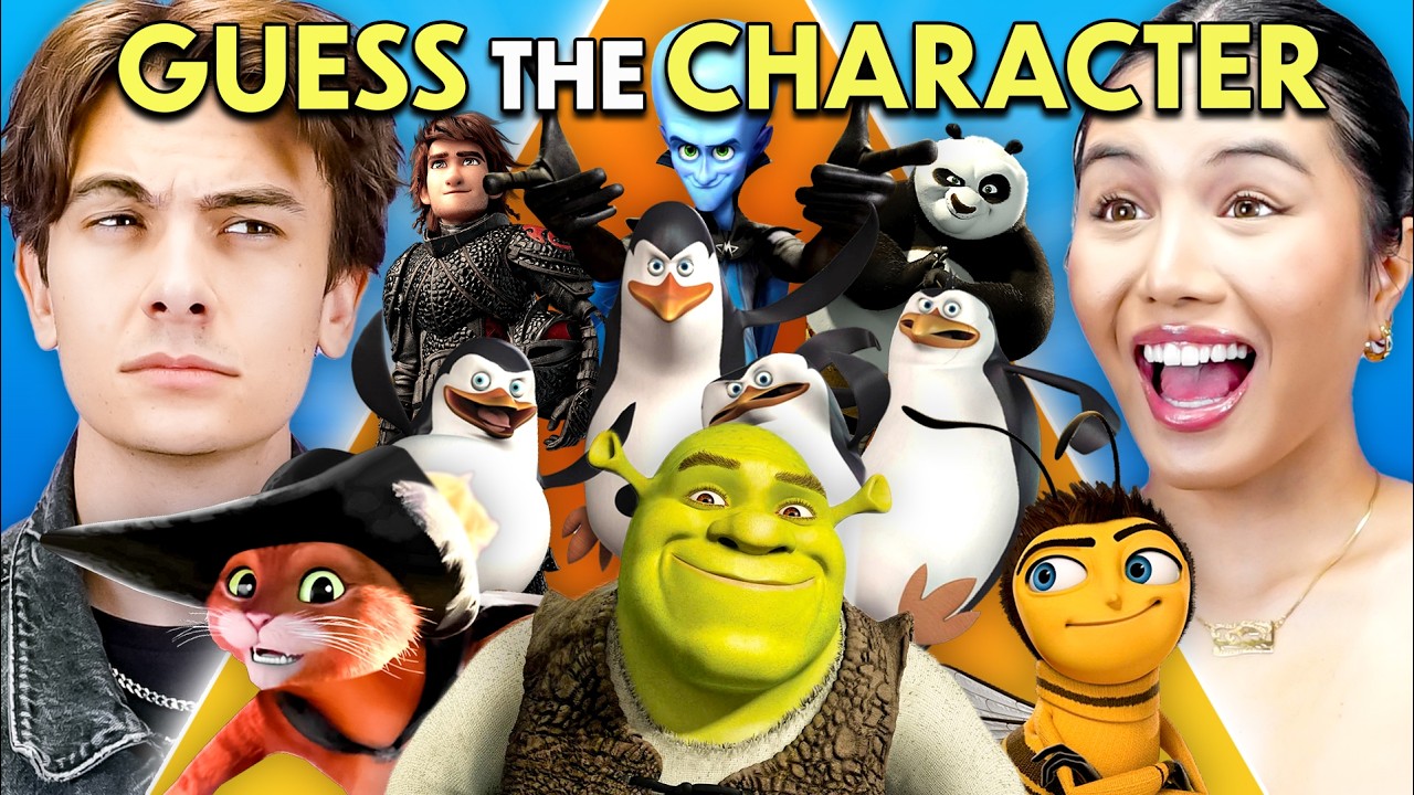 Guess the DreamWorks Character From The Voice Challenge!