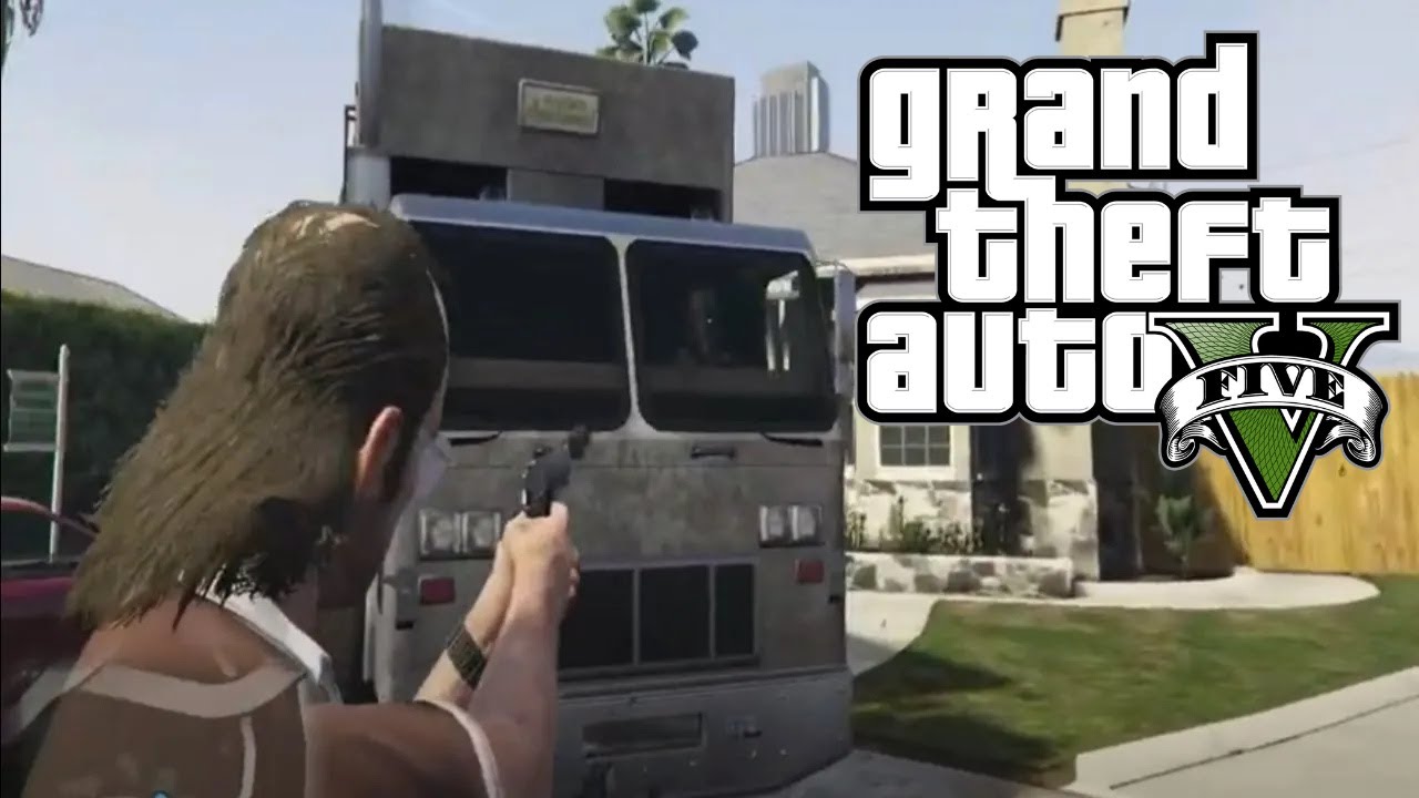 Gta V #32 Missão ' Caminhao De Lixo '