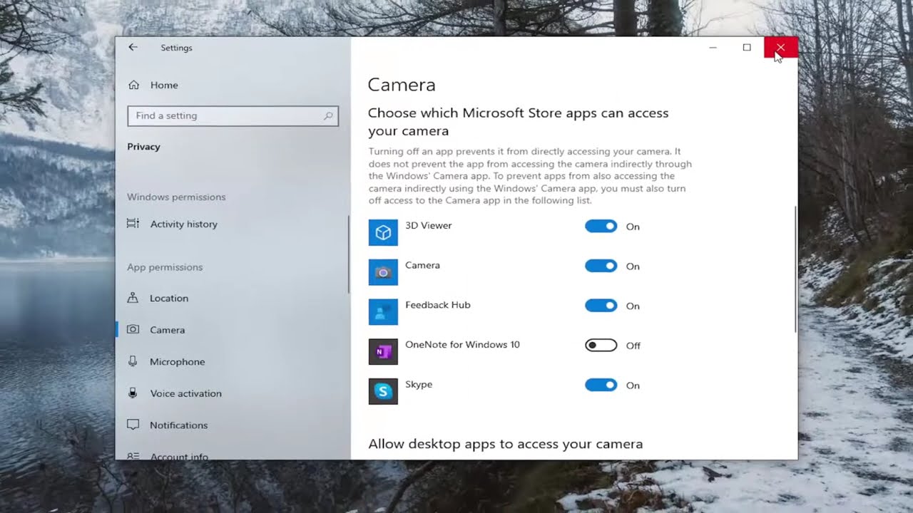 How To Allow Apps To Access Your Camera on Windows 10 [Guide]