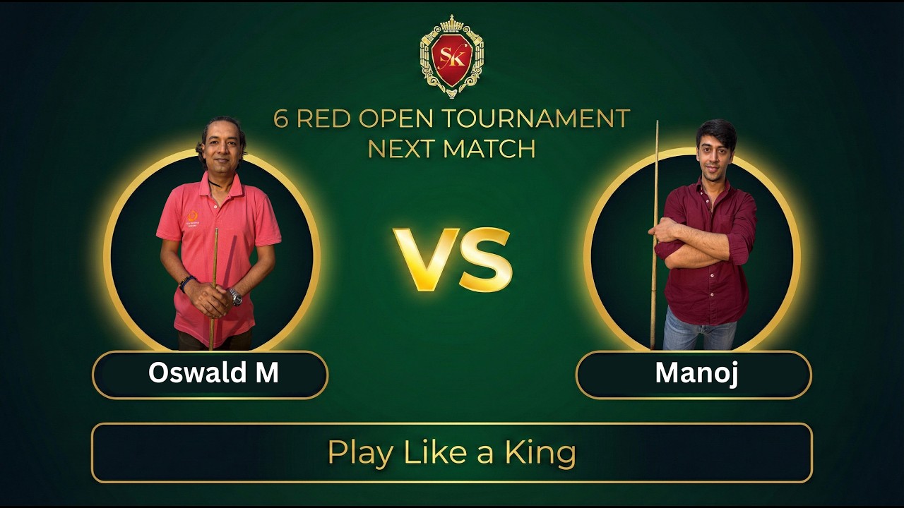 Snooker King 6 Ball Open Tournament | LIVE MATCH | DAY 4 TABLE 3 (7:00 PM)