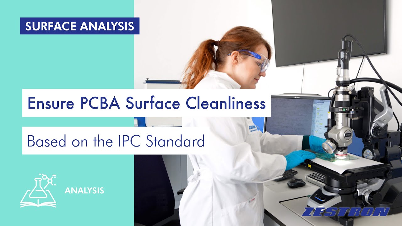 🧪 Surface Analysis Cleanliness PCBA Service | PCB Cleaning Test & Reliability