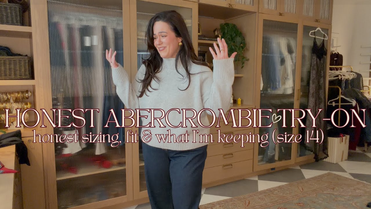 Примерка одежды Abercrombie для женщин среднего размера | Честные примерки, что я оставляю себе и...