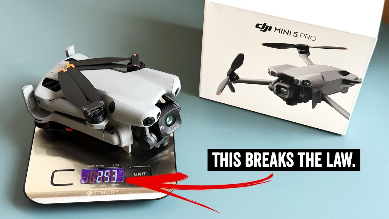Самая большая проблема DJI Mini 5 Pro: это незаконно