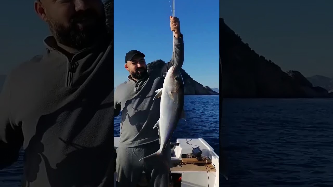 ADRASAN DA G&Uuml;ZEL BİR AKYA / SARI KUYRUK AVI#Antalya#Adrasan#sea#Fish#Fishing#рыбалка#Анталия#Angeln