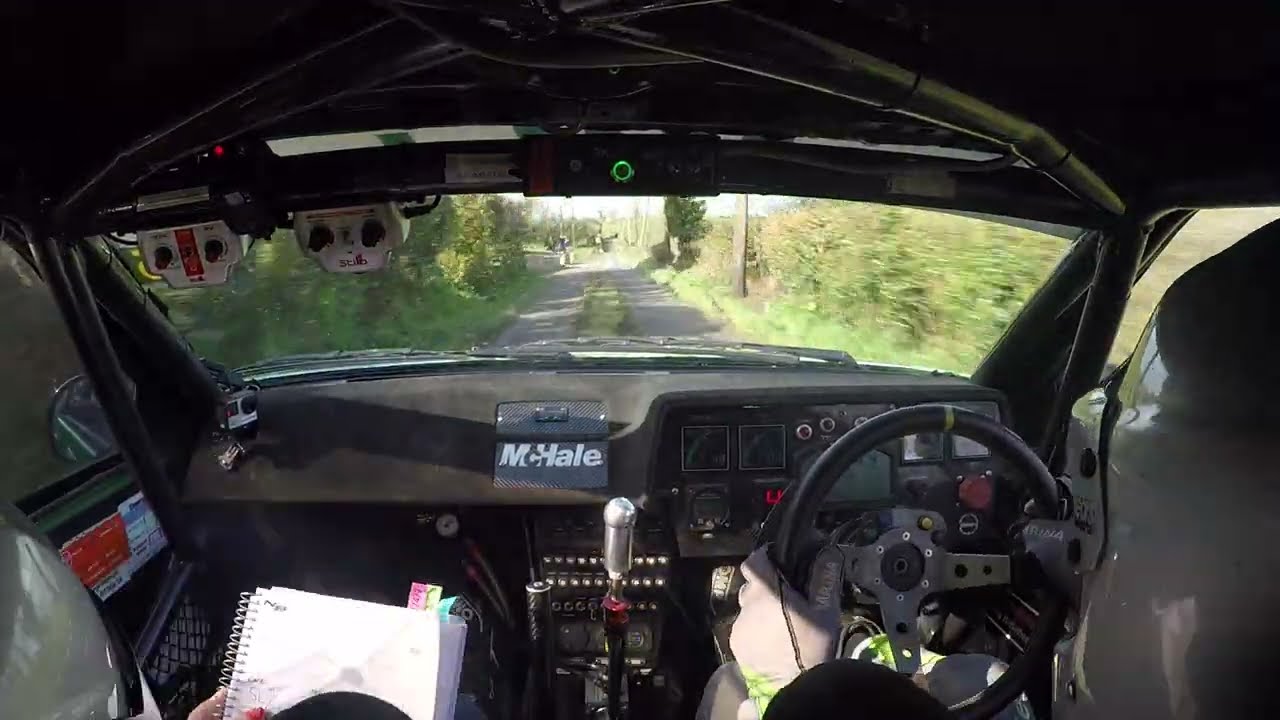 John Warren & Ruthann O'Connor, Stage 8, Monaghan Stages Rally 2024