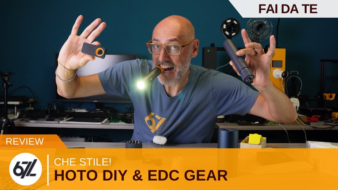 Con HOTO misuro, avvito e illumino con stile! Avvitatore, misuratore laser e torcia EDC! RECENSIONE