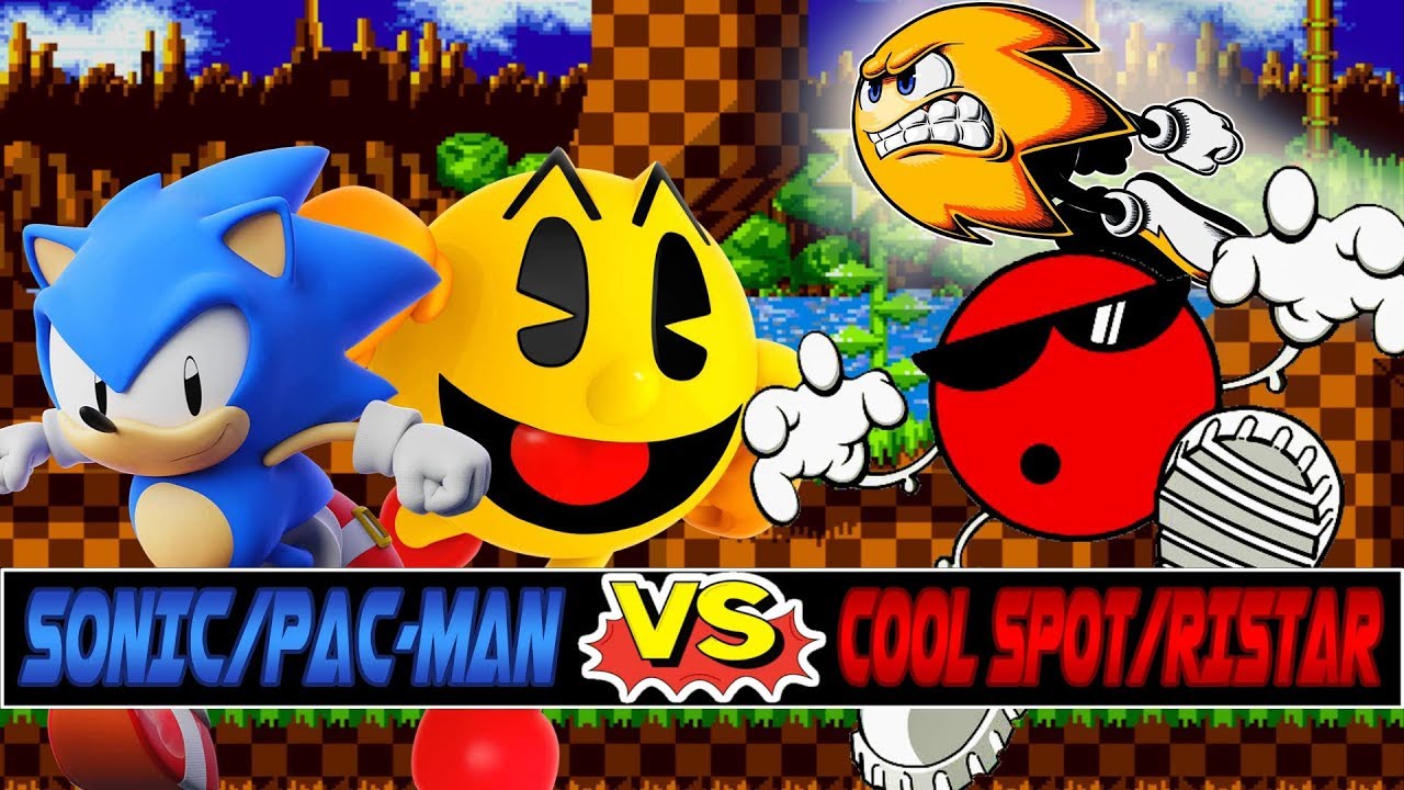 M.U.G.E.N. Battles | Sonic Mania/Pac-Man vs Cool Spot/Ristar