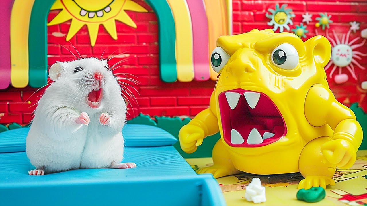 Hamster vs. Monster: Epic Maze Escape Challenge | Hamster Maze