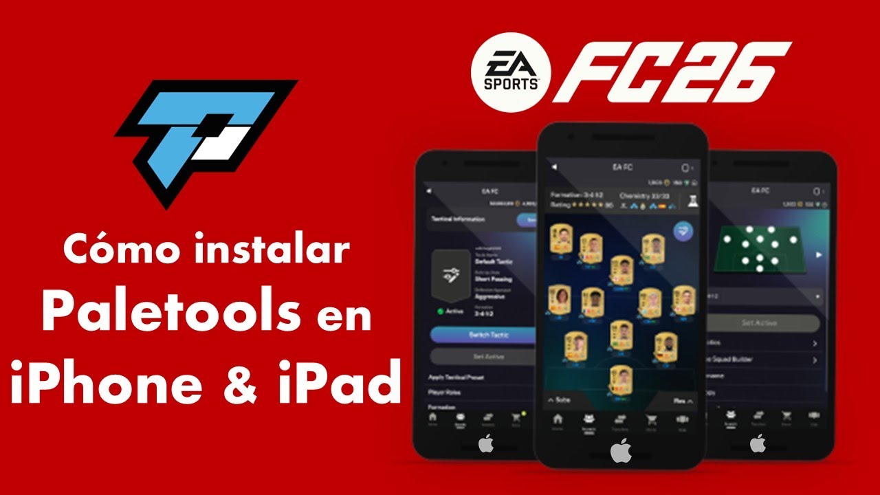 #FC26: Instala #Paletools en iPhone y iPad [Paso a Paso] - Paletools FC 26 iOS