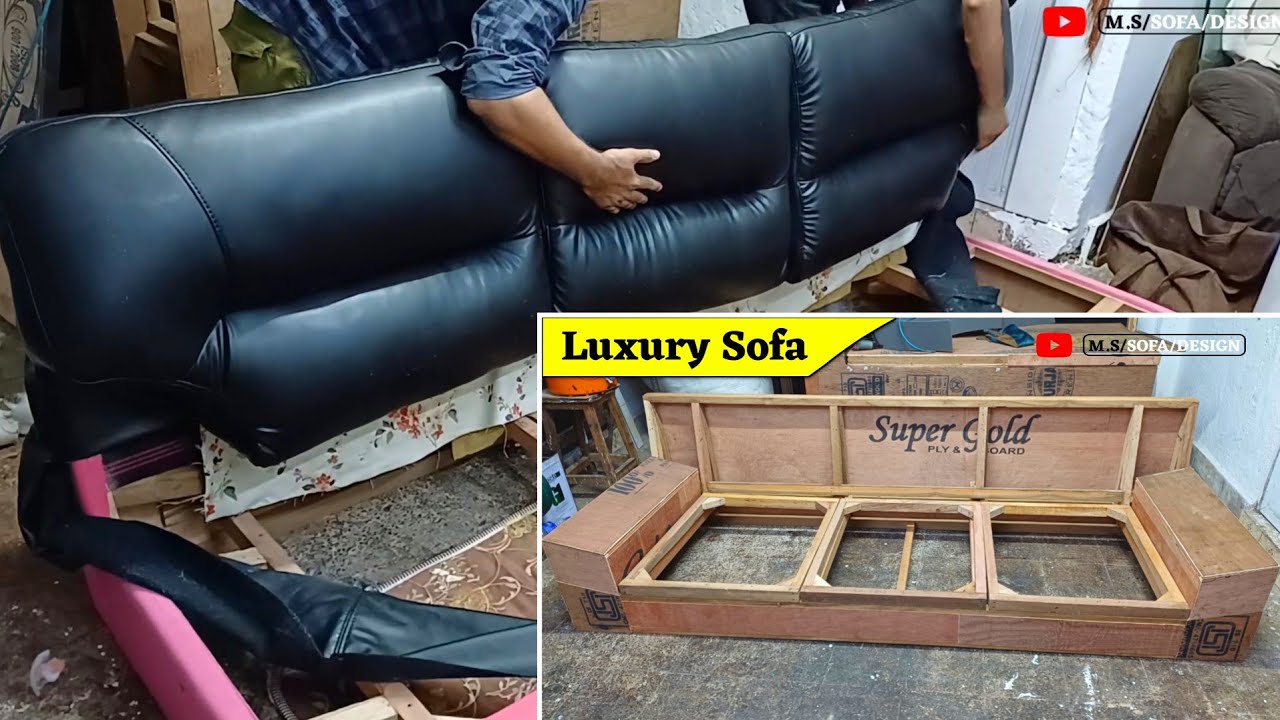 Latest Model Sofa 2024||How To Build Luxury Model Sofa Set ||New Design Sofa Set