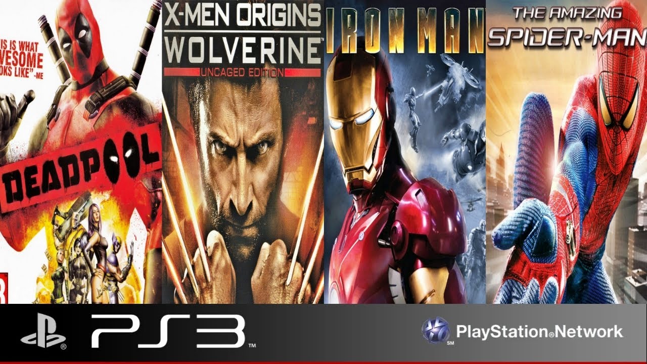 Игры Marvel для PlayStation 3 (PS3)