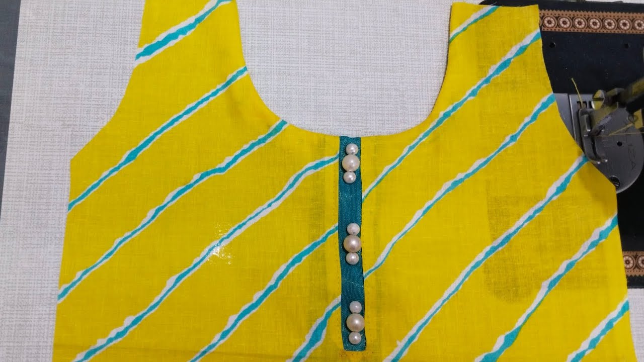 Gale ki design easy and simple|gale ki design cutting and stiching2026|suit ki new gale ki design|