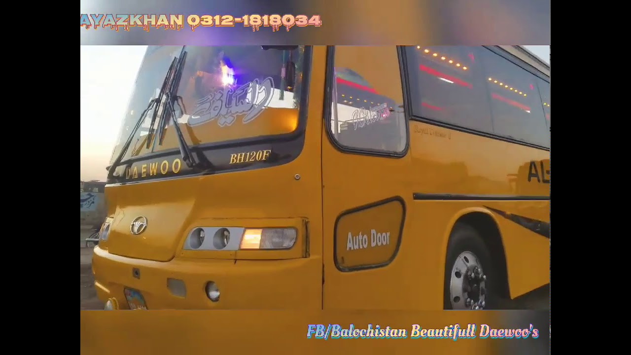 Al Sayaf Daewoo 2+1 Karachi to Chaman