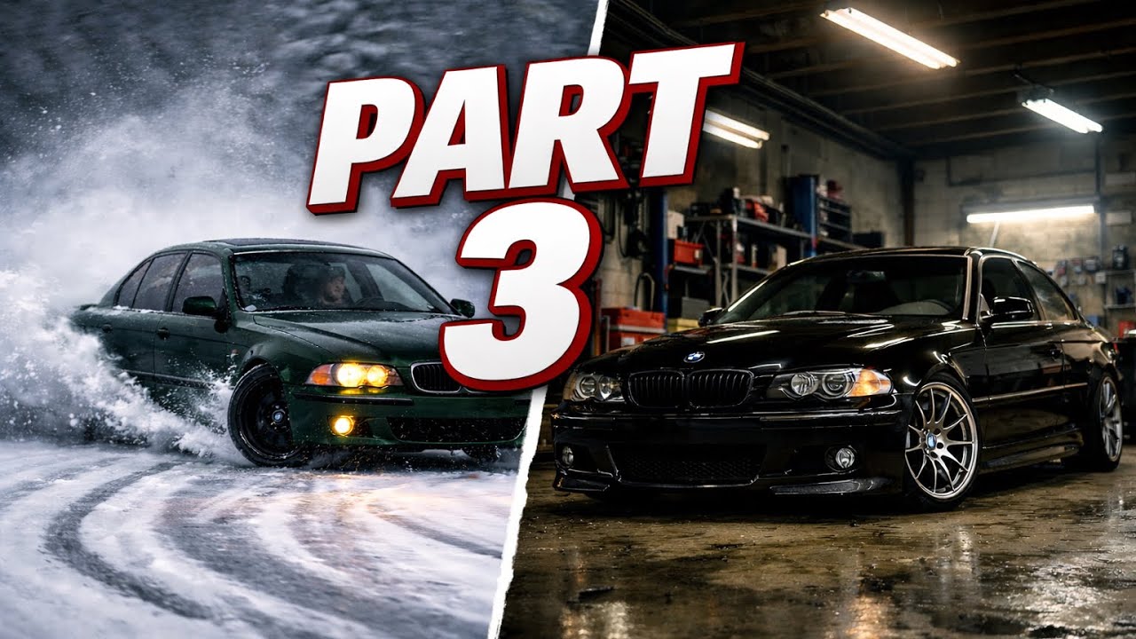 E46 Turbo projekt #3 | pokračování na karoserii,zimní “radovánky”😂🔥