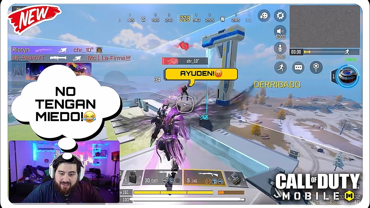 AS&Iacute; PELEO LA PLATAFORMA EL OSI&Ntilde;O hasta DONDE PUDO😶&zwj;🌫️| CALL OF DUTY MOBILE |