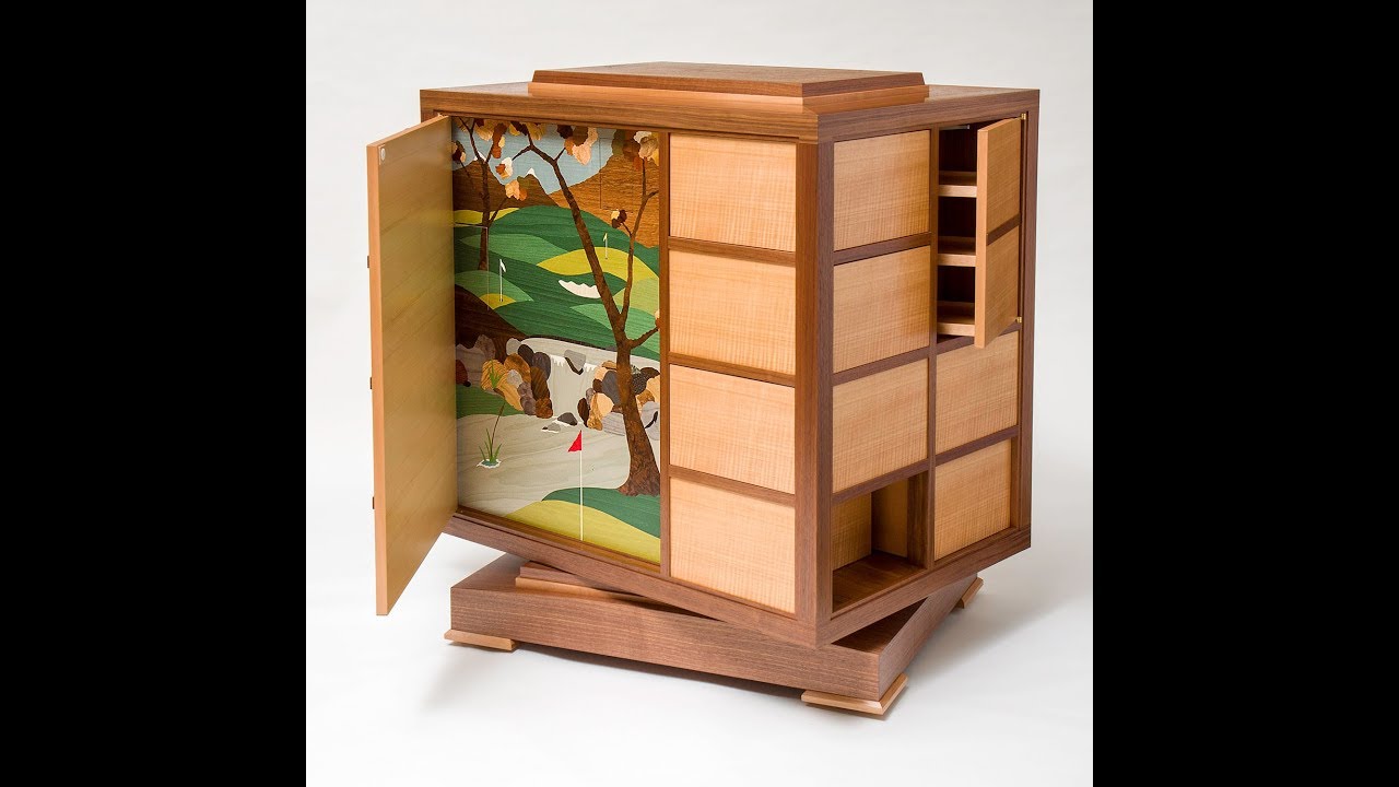 Spinning Puzzle Cabinet