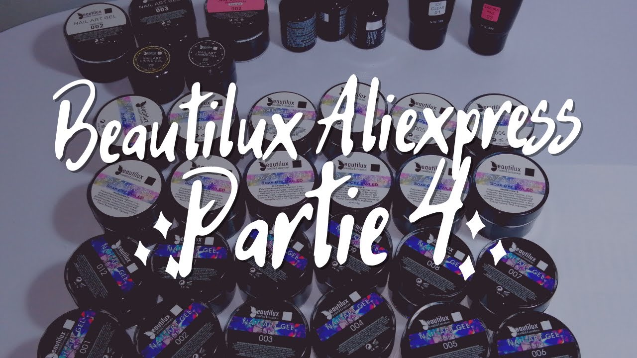 Haul beautilux aliexpress partie 4
