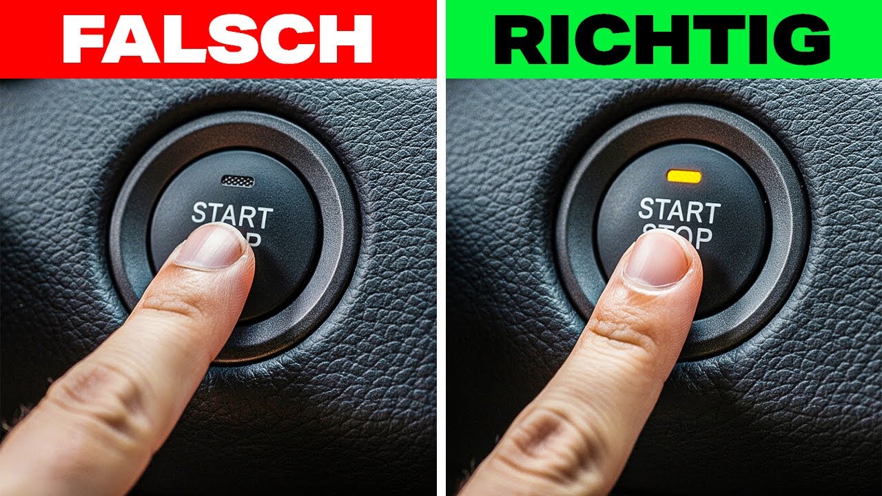 Starten Sie Ihr Auto NIEMALS So: Sie TÖTEN Den Motor Ohne Es Zu Wissen