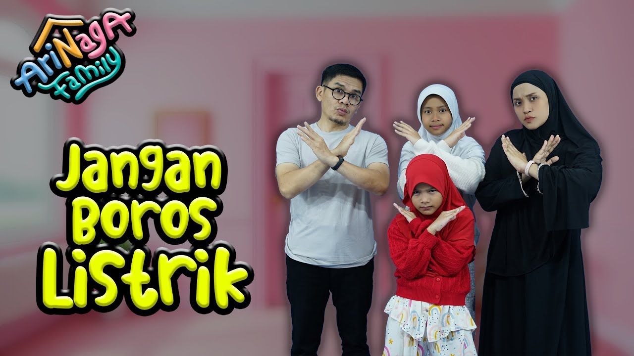 Jangan Boros Listrik (Official Music Video) - Arinaga Family #laguarinagafamily #arinagfamily