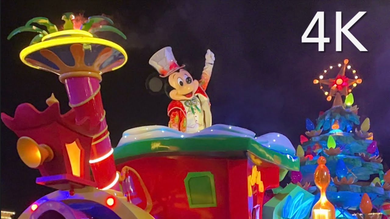 [4K] Mickey’s Dazzling Christmas Parade 2023 - Disneyland Paris
