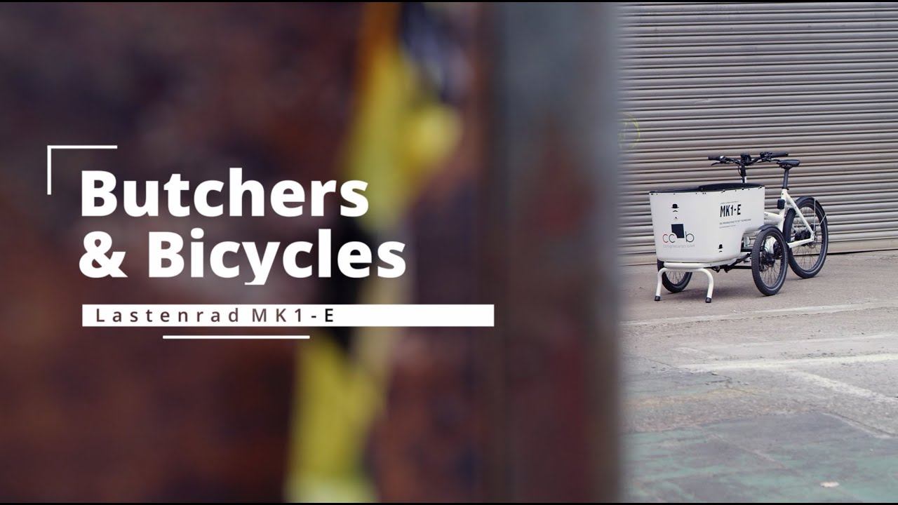 Butchers & Bicyles | MK1-E | Das Luxus-Lastenrad für die ganze Familie