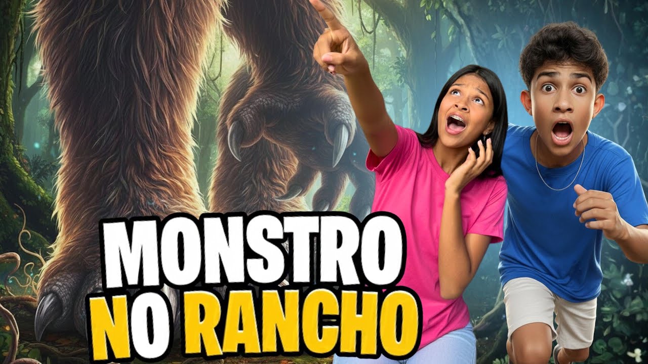 O MONSTRO DO PÉ GRANDE😱quase fomos esmagados por ele! Quem pode detê-lo?