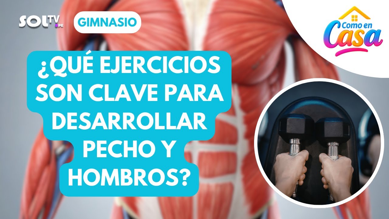 💪🏋️ ¿CÓMO ENTRENAR PECHO Y HOMBROS PARA LOGRAR UN TREN SUPERIOR FUERTE Y DEFINIDO?