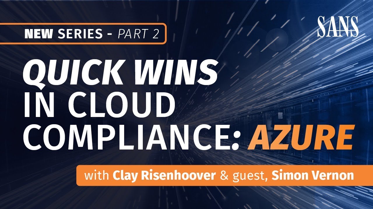 Quick Wins in Cloud Compliance: Azure