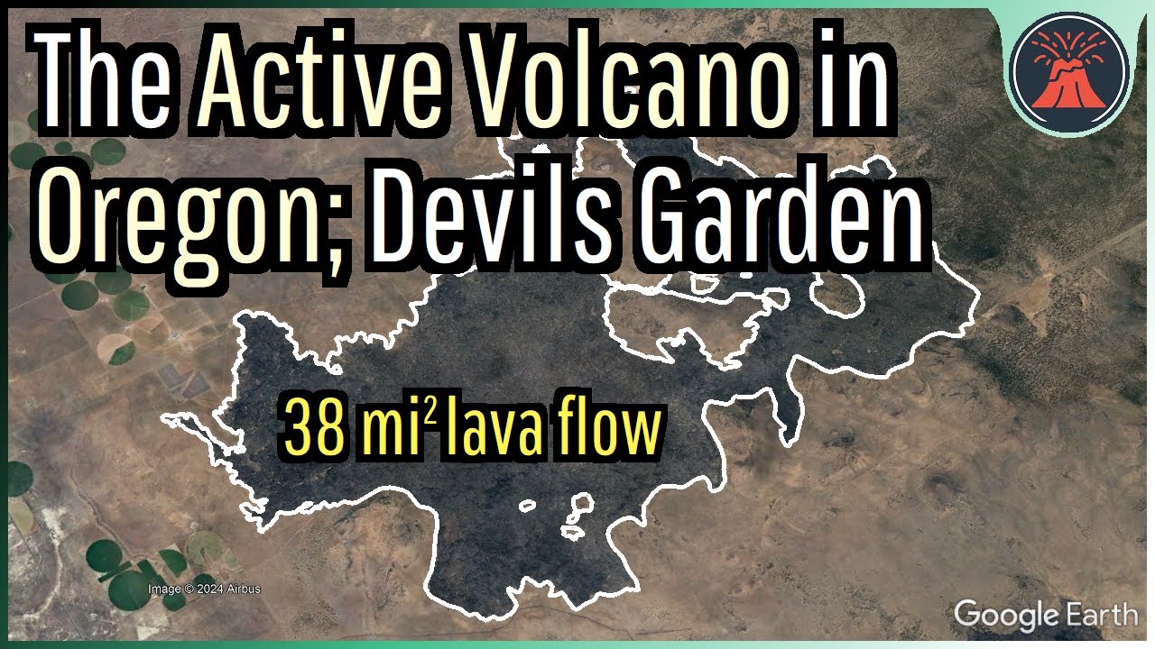 The Active Volcano in Oregon; Devils Garden