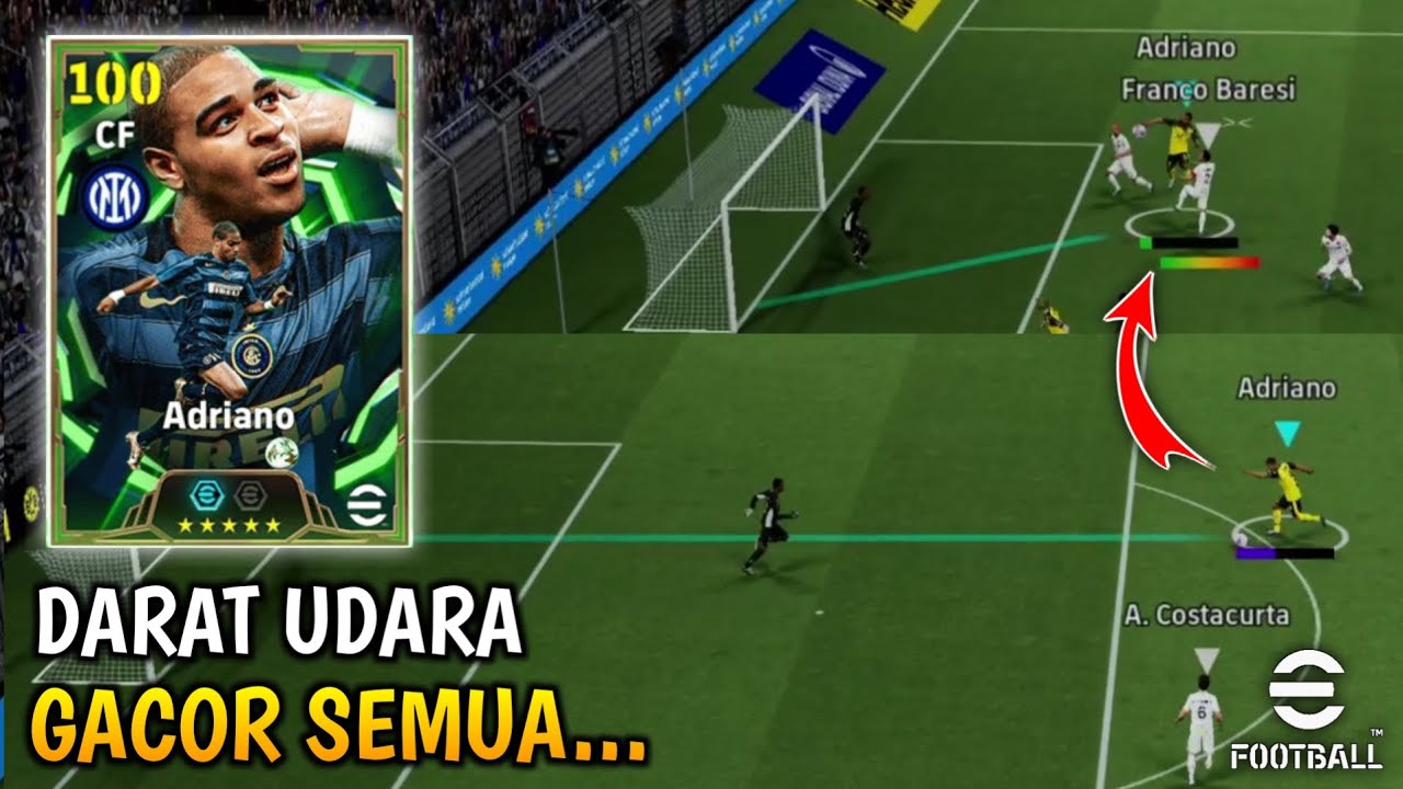 RACIKAN ADRIANO 🔥 Review Adriano eFootball 2026 Mobile