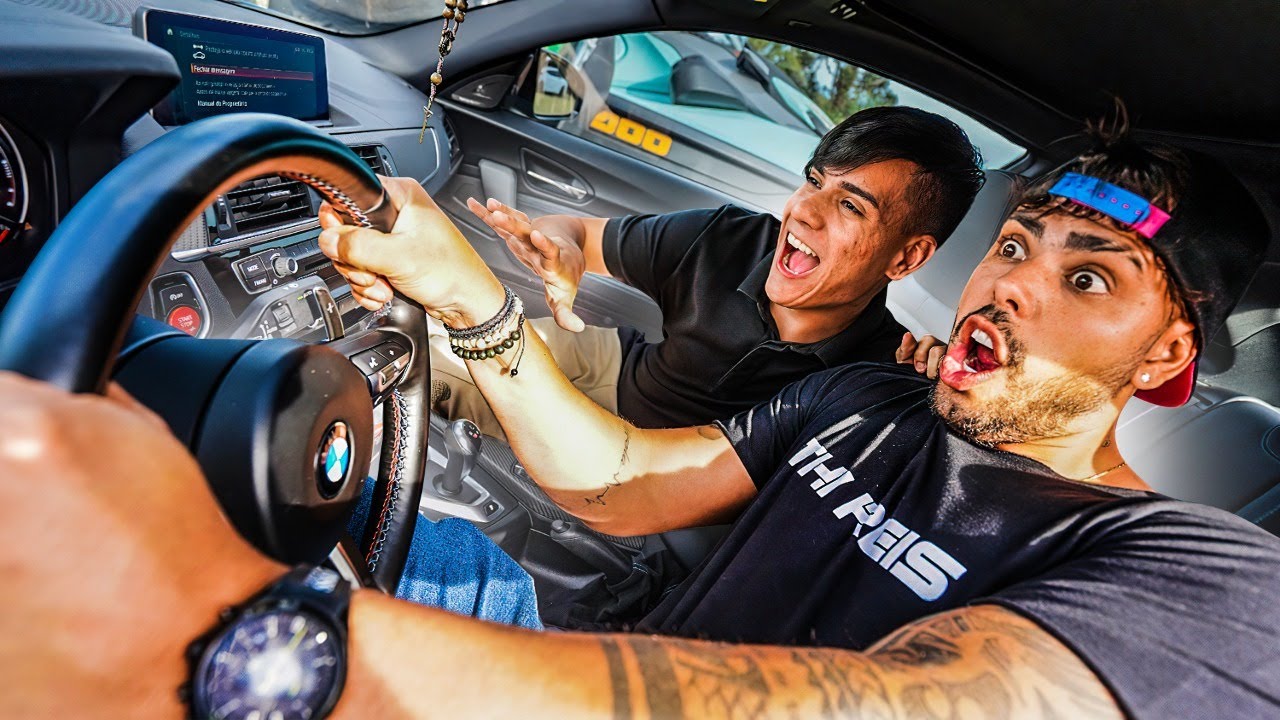NINGUÉM ACREDITOU NA FORCA QUE TA MEU CARRO