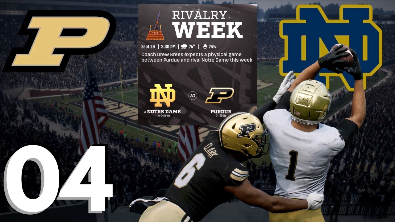 College Football 27: Династия Purdue | Сезон 1, Эпизод 4