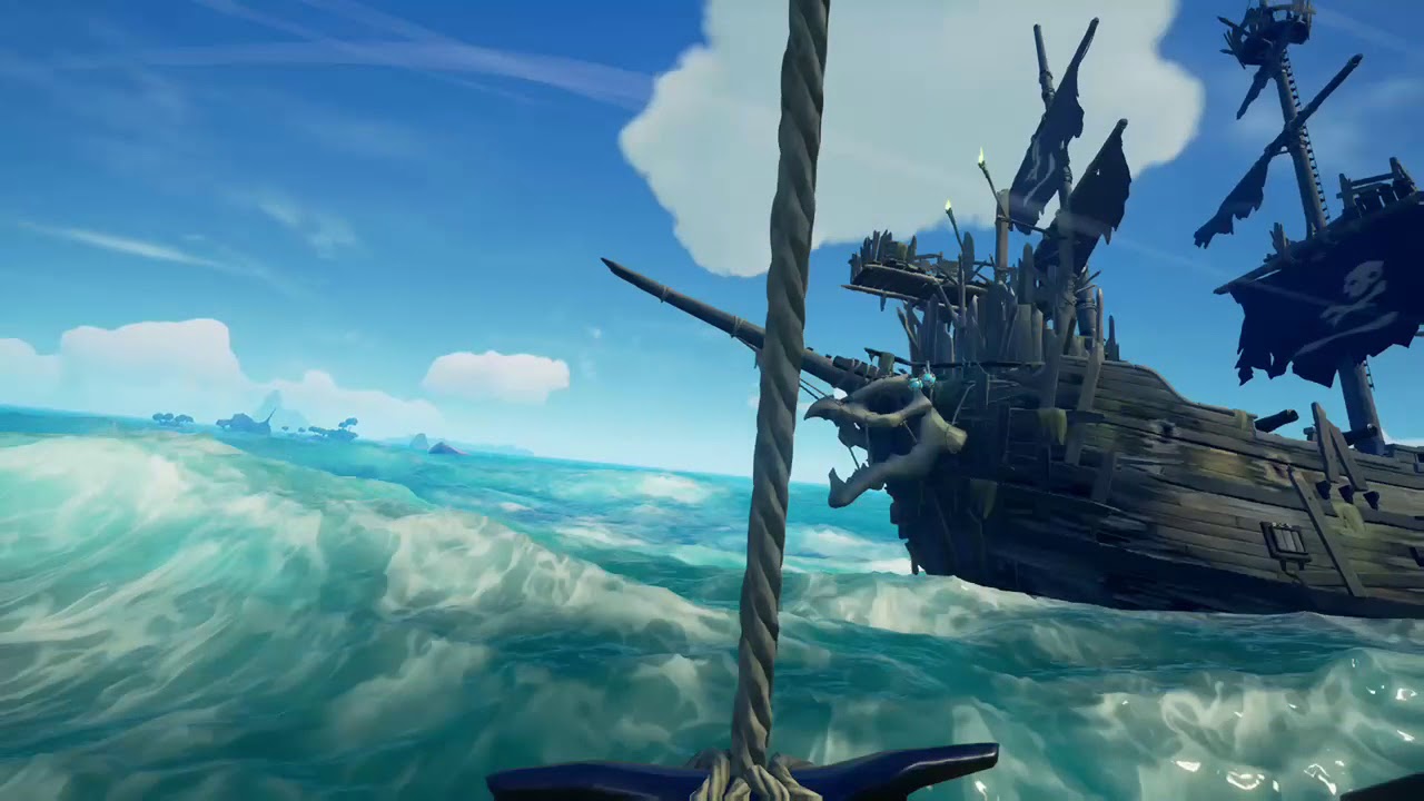 Sea Of Thieves, Cursed Sails Skeleton Ship Battle
