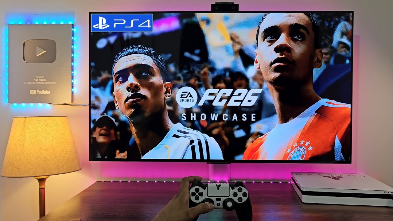 EA FC26 Showcase (PS4 Slim) Gameplay Kick-Off 😍