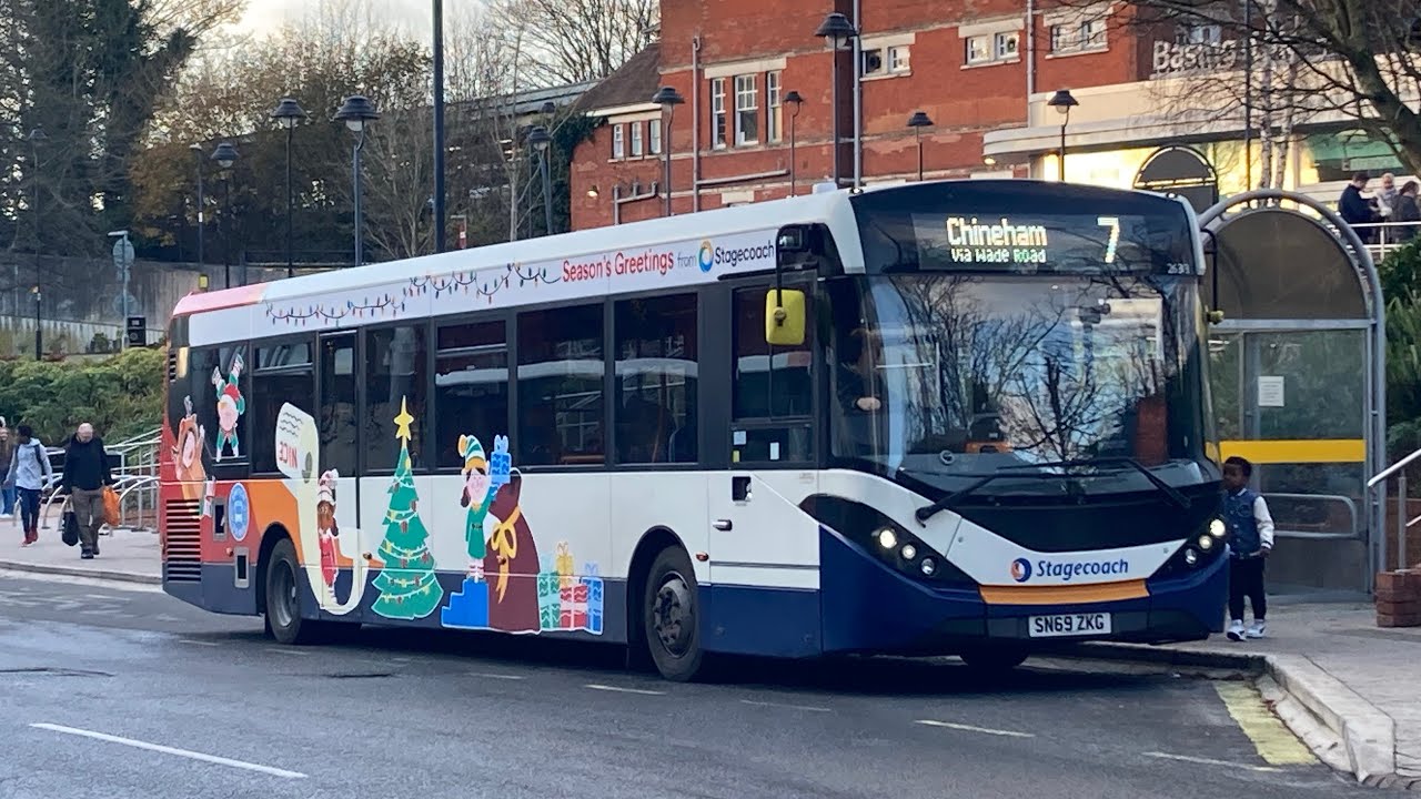 Buses in Basingstoke December 2024