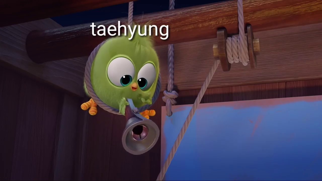 Bts as angry birds blues
