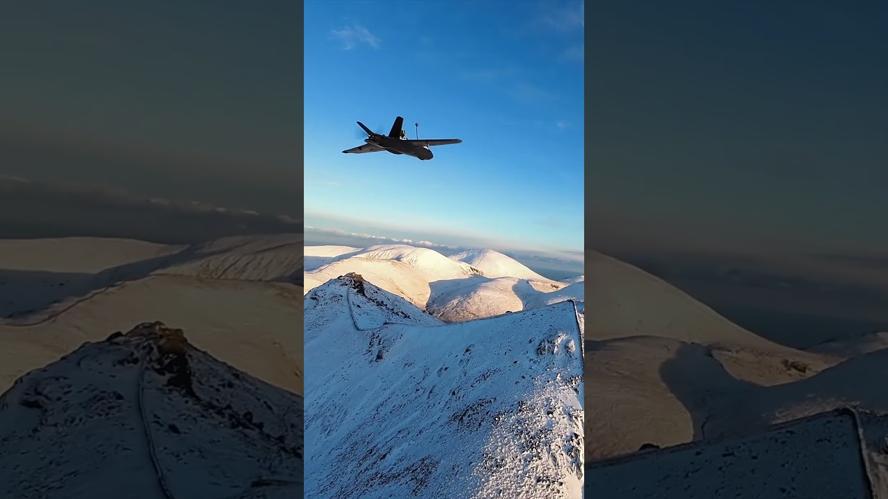 Flying my FPV Wing through the Mountains ✈️