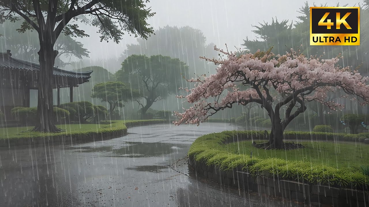 Calming Rain Sounds at Night for Sleep to Help You Fall Asleep and Beat Insomnia All Night