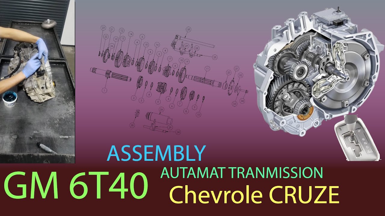 assembly autamat tranmission Chevrole CRUZEGM 6T40