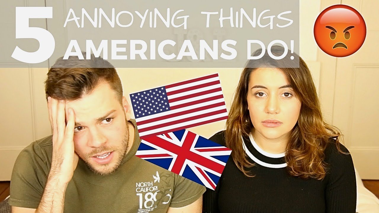 🇺🇸 5 вещей, которые делают американцы и которые сводят британцев с ума! 🇬🇧 | Американец против бр...